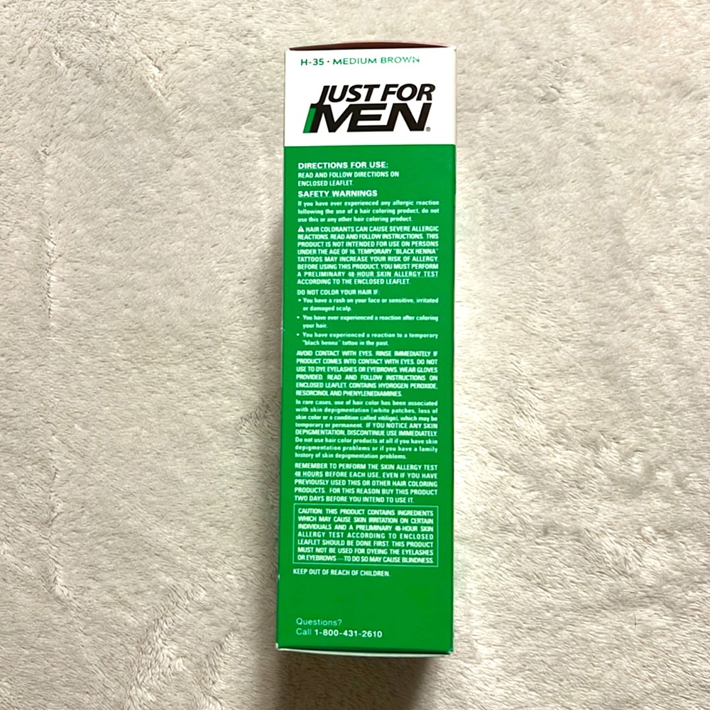 JUST FOR MEN. Medium Brown Shampoo-In Color - Picture 4 of 5